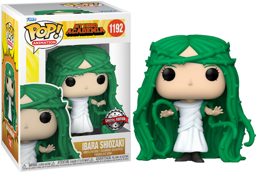 Funko Pop! Animation: My Hero Academia 1b - Ibara Shiozaki (Special Edition) #1192 Vinyl Figure Funko Pop! Animation: My Hero Academia 1b - Ibara Shiozaki (Special Edition) #1192 Vinyl Figure